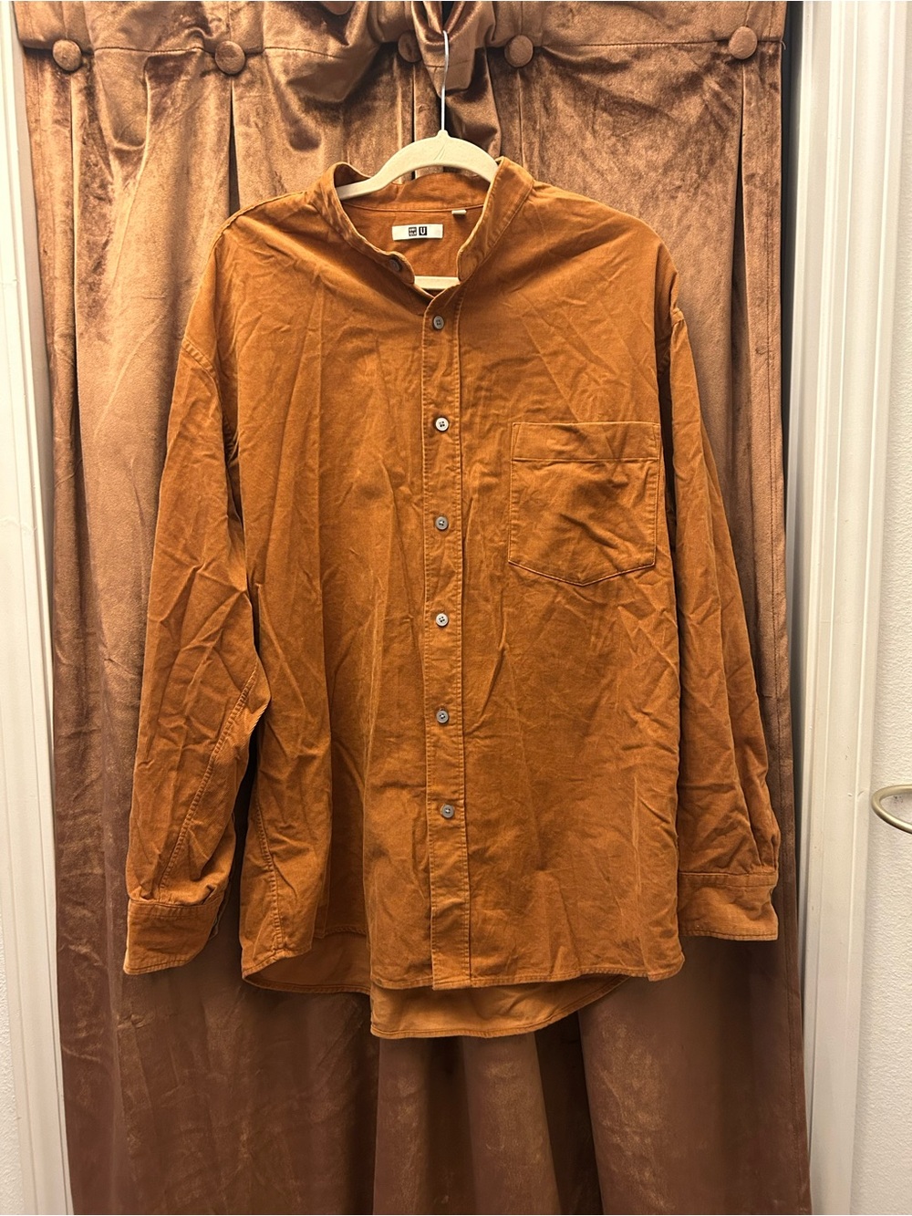 Uniqlo U Christophe Lemaire Orange Corduroy